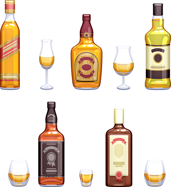 Whisky Glasses Bottles Whiskey  - 7089643 / Pixabay