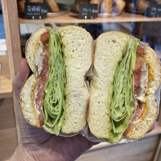 草津温泉食べ歩き_Lucky Bagelの写真